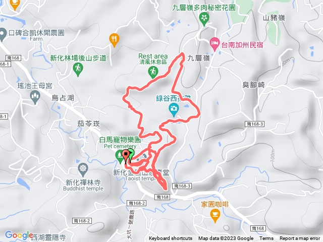 新化中興林場後山