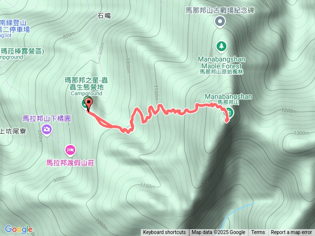 瑪拉邦山（天然湖登山口）