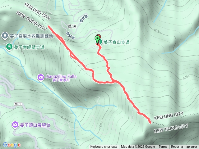 姜子寮山旗尾崙山縱走