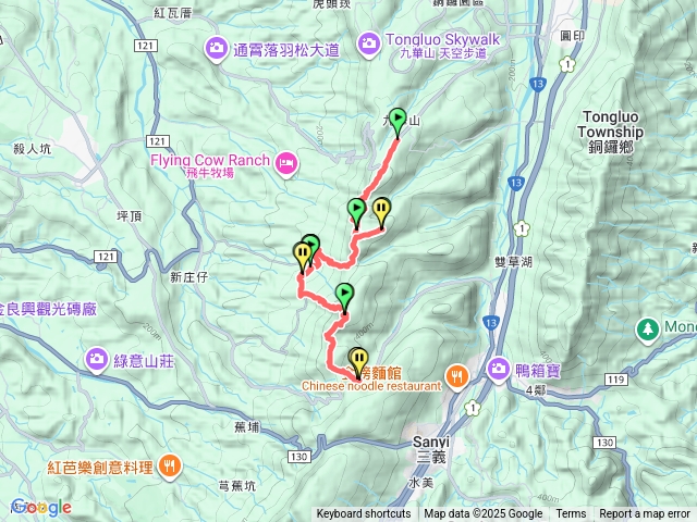 長潭坑山，挑炭古道，三通嶺（大坑尾山）