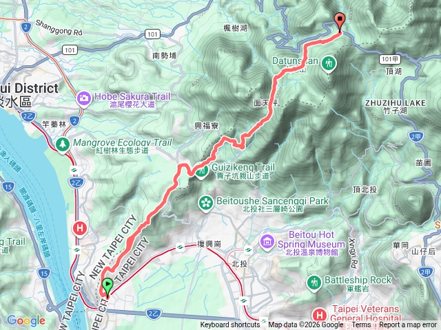 台北大縱走第一段
