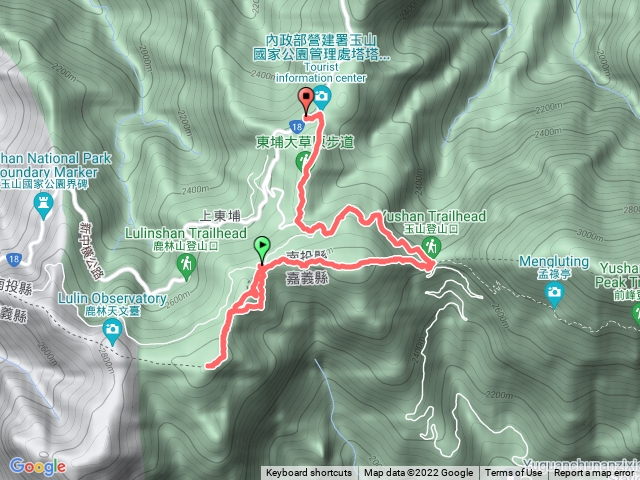 鹿林 麟趾 登山口0730