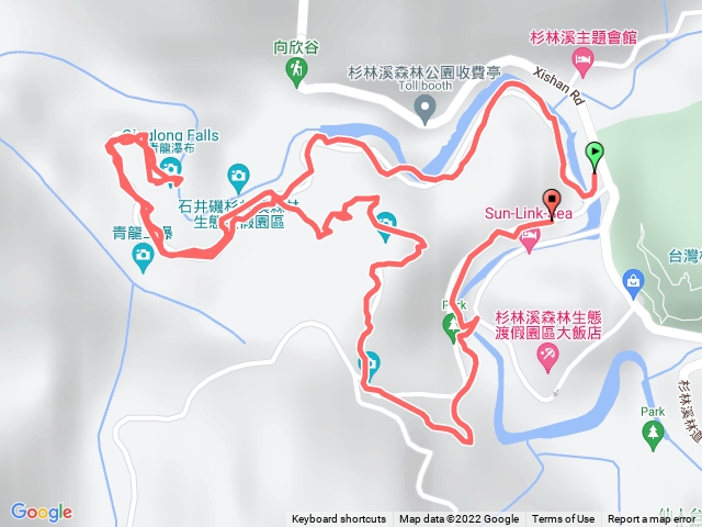 青龍瀑布+越嶺古道