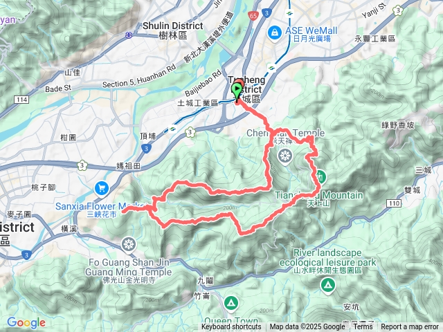 清水石門山火焰山O型