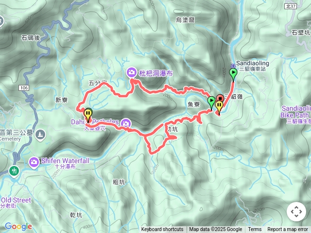 三貂嶺十瀑布O型