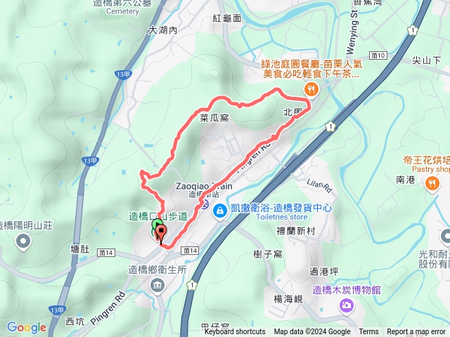 造橋口山古道預覽圖