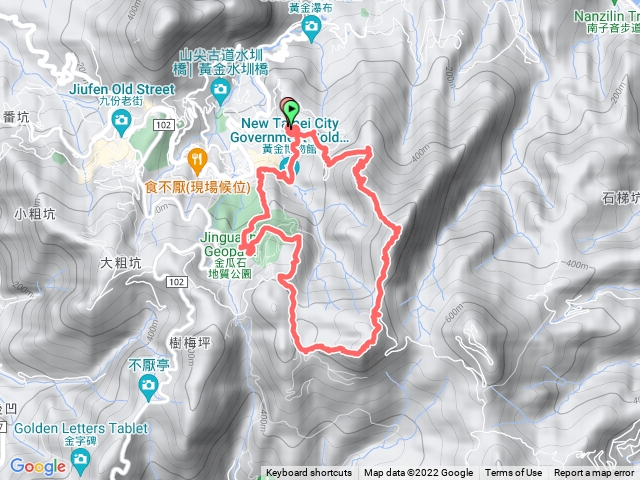 黃金三稜 O 型縱走 （茶壺山+半屏山+燦光寮山）