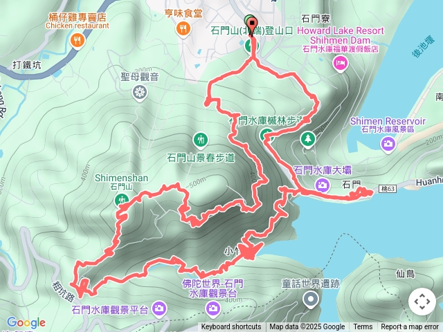 2021-12-12桃園石門山～石門水庫O繞
