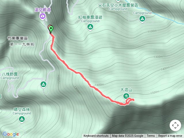 新竹尖石大混山來回