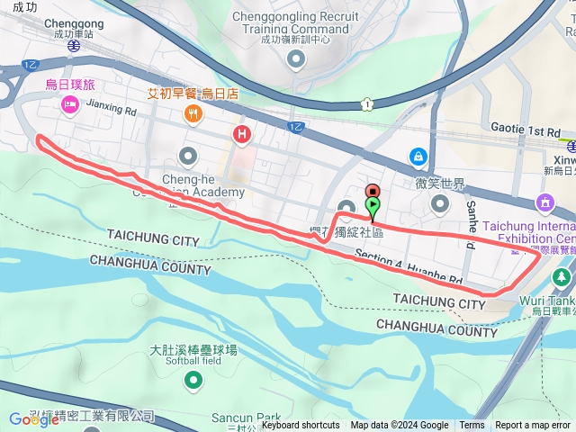 環河路五段路跑