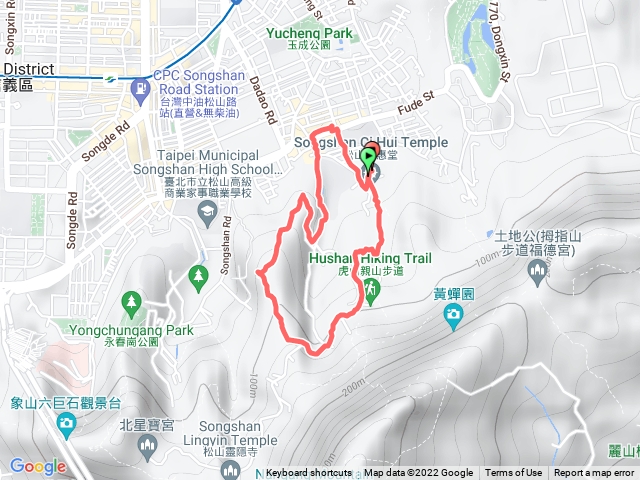2022.10.11 虎山峯O型 負重