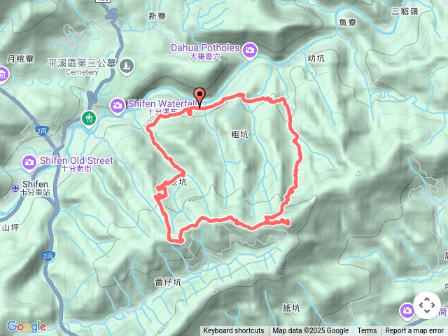 大華車站-幼坑崙-幼坑聚落古道-內平林山-平湖西古道-乾坑古道-石龜將軍 O型