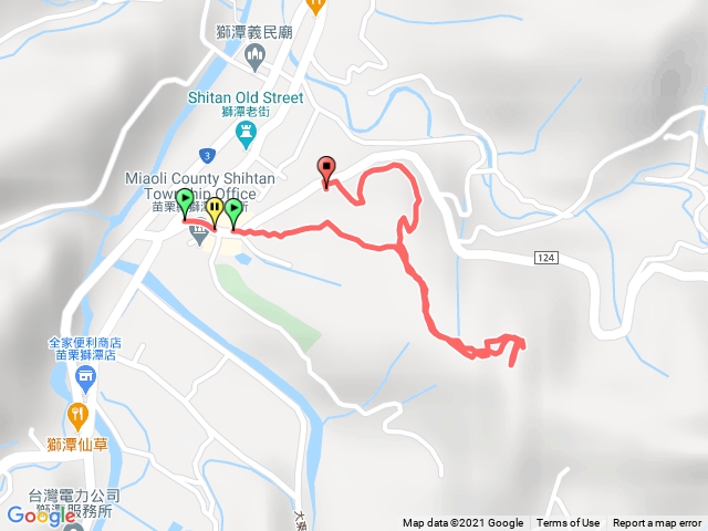 獅潭鄉鐘樓古道