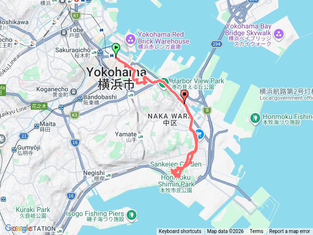 橫濱街區散策、三溪園