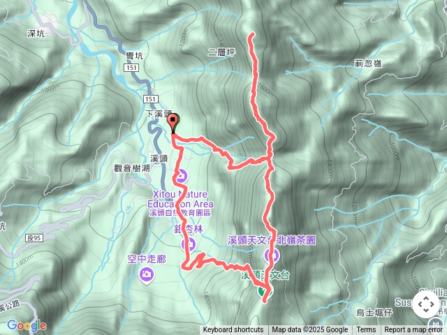 溪頭鳳凰山-天文台