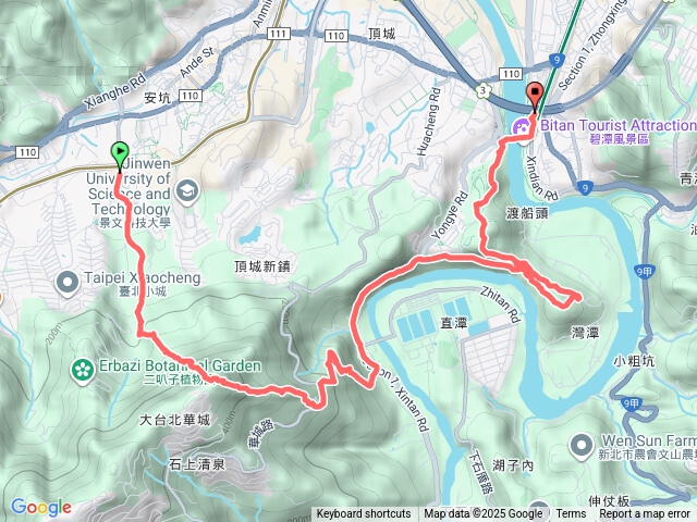 新店三潭縱走-塗潭山-灣潭山-和美山（碧潭山）預覽圖