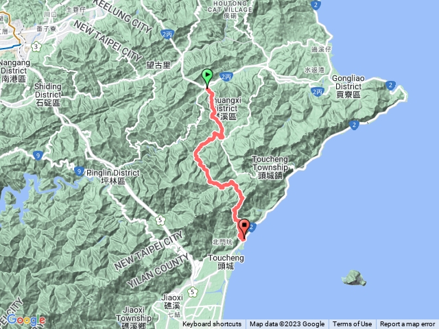崩山坑-北勢溪-灣潭-坪溪-外澳