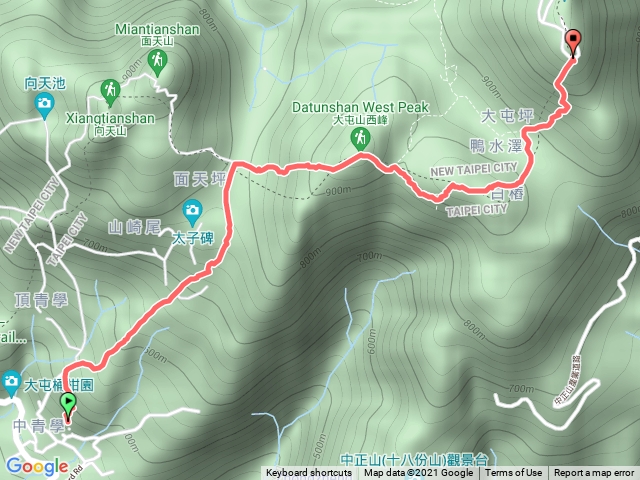 大屯⛰️群峰愜意走
