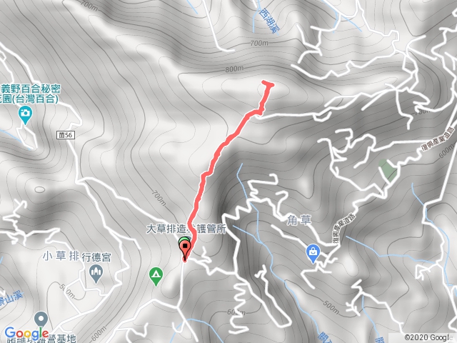 關刀山第一登山口20180120