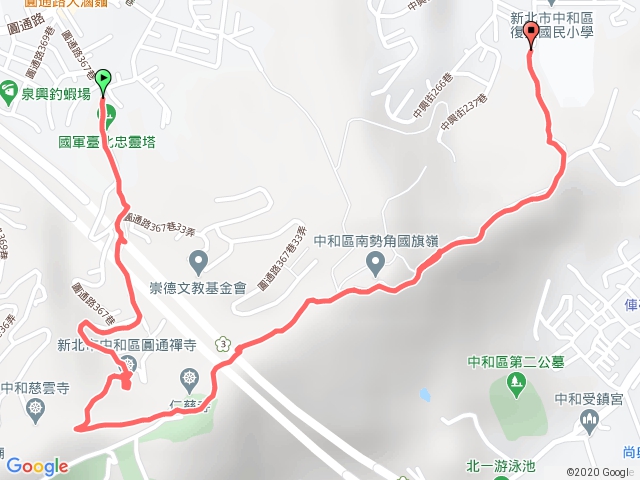 圓通寺-復興國小1090124