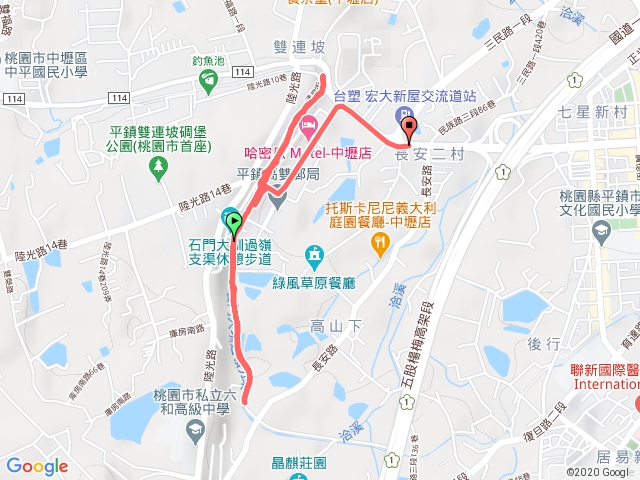 石門大圳過嶺支渠休憩步道