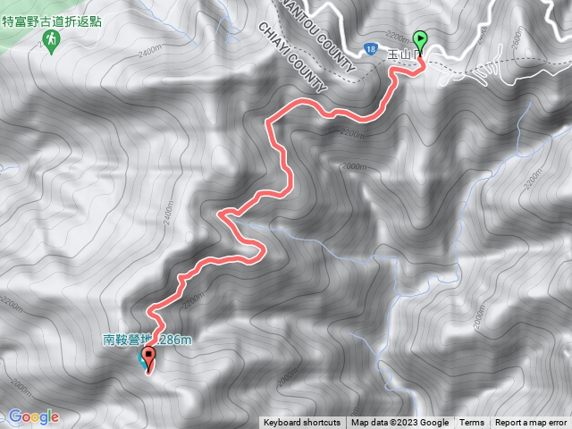 霞山D1-新高口到南鞍營地