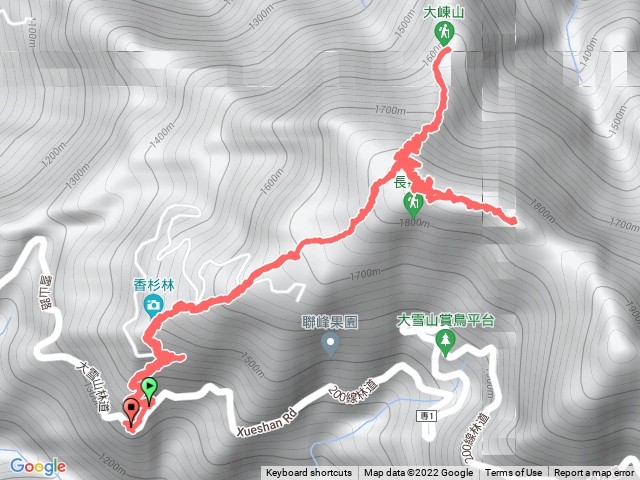 長壽山+大崠山