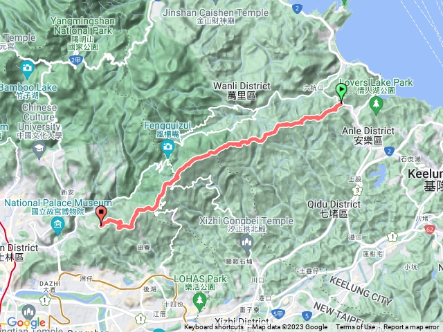 界寮縱走（基隆界寮-外雙溪中社路）