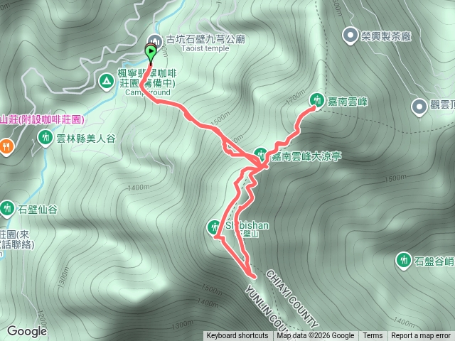嘉南雲峰｜石壁山｜好望角預覽圖