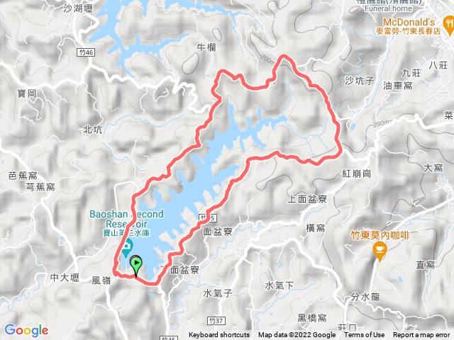 20220228寶二水庫環湖步道