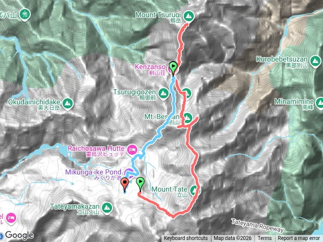 立山劍岳