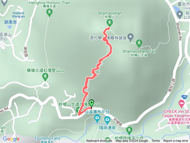 紗帽山步道