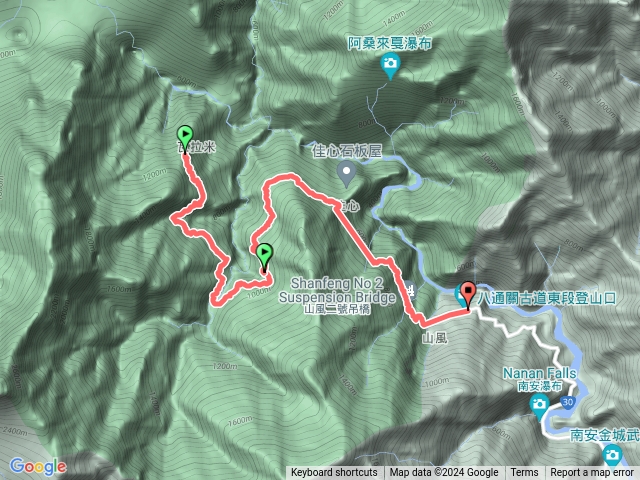 瓦拉米山屋回程