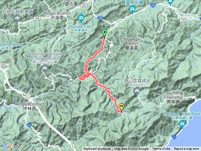 20220813 淡蘭古道中路：中坑古道登山口（中坑橋）-灣潭