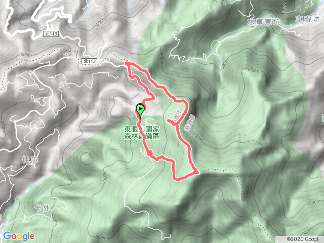20190622東眼山志繼山O型