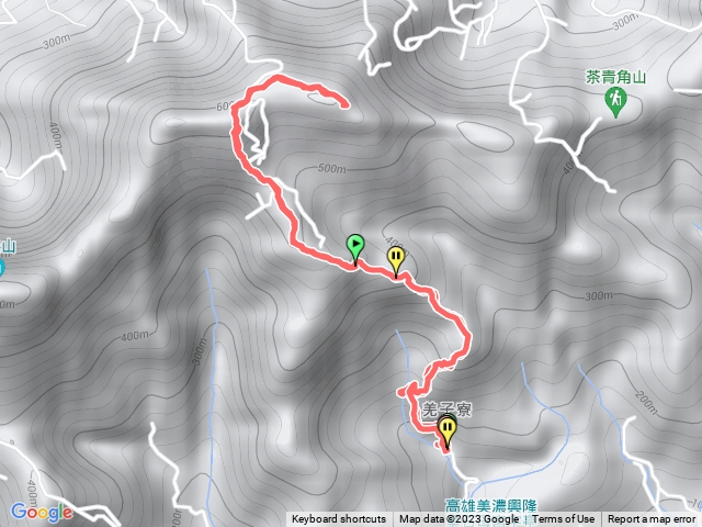 羌仔寮山、山熊嶺