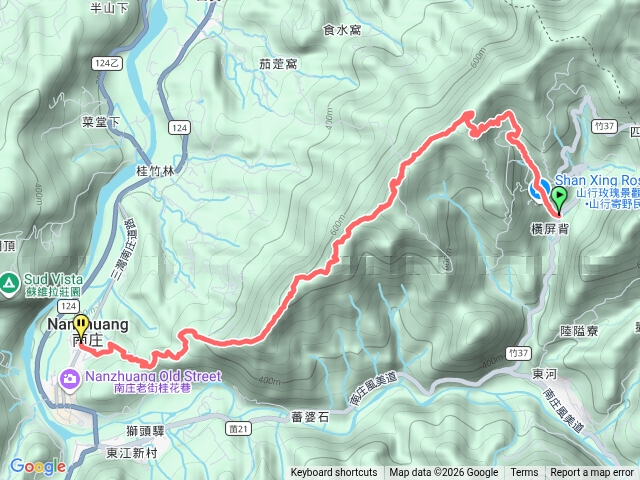 橫屏背山健行