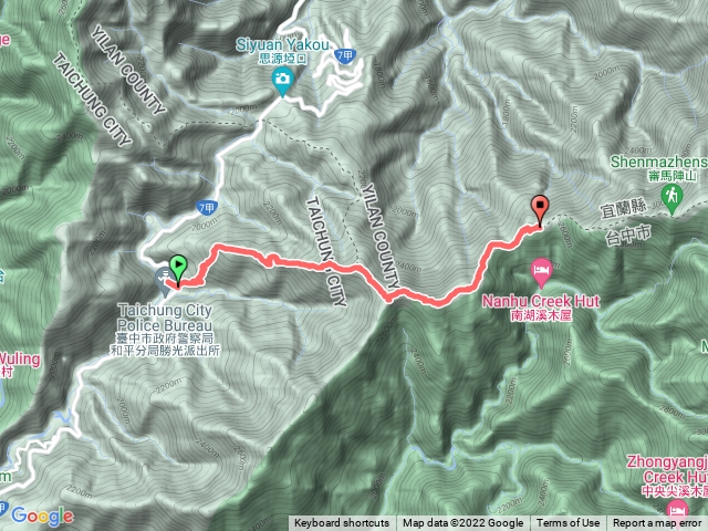 20220602-南湖群峰-D1-(勝光登山口～新雲稜山莊)