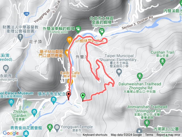 燕溪古道一小段