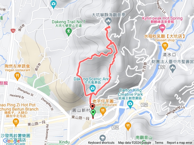 20240225大坑10上九下速走