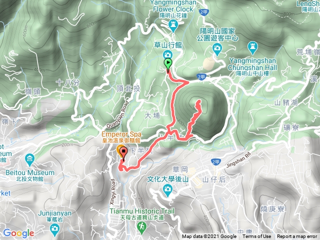 橫嶺古道、紗帽山頂、半嶺水古道