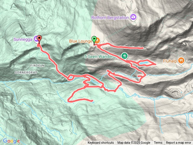 瑞士策馬特五湖健行