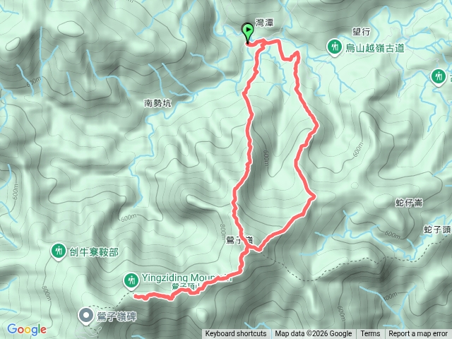 灣潭 灣潭崙 鶯子嶺 鶯子頂 打鐵寮 灣潭預覽圖