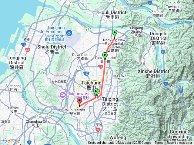 綠空廊道-豐原火車站至大慶火車站預覽圖