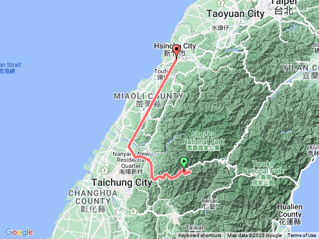 谷關七雄之馬崙山