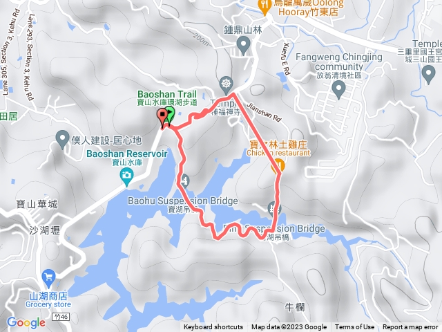 寶一水庫環湖步道