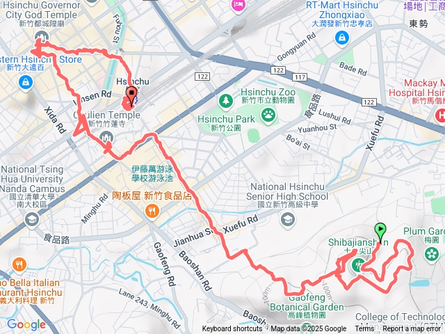 1140130新竹大尖山健走到新竹城隍廟