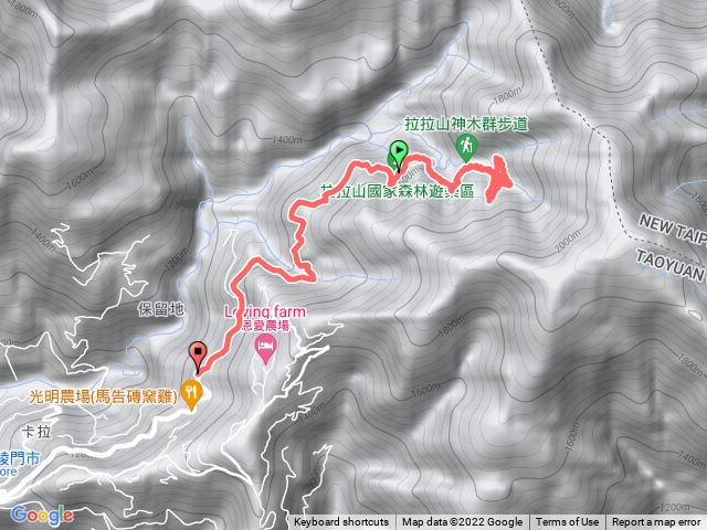 20221127 拉拉山巨木步道