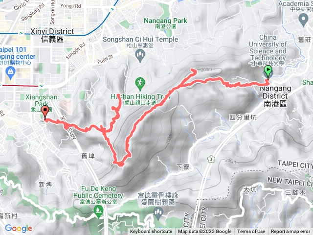 南港山縱走+四獸山