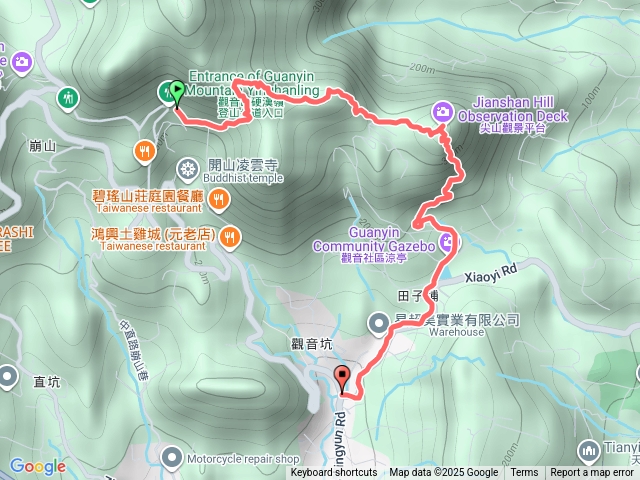 觀音山尖山步道預覽圖